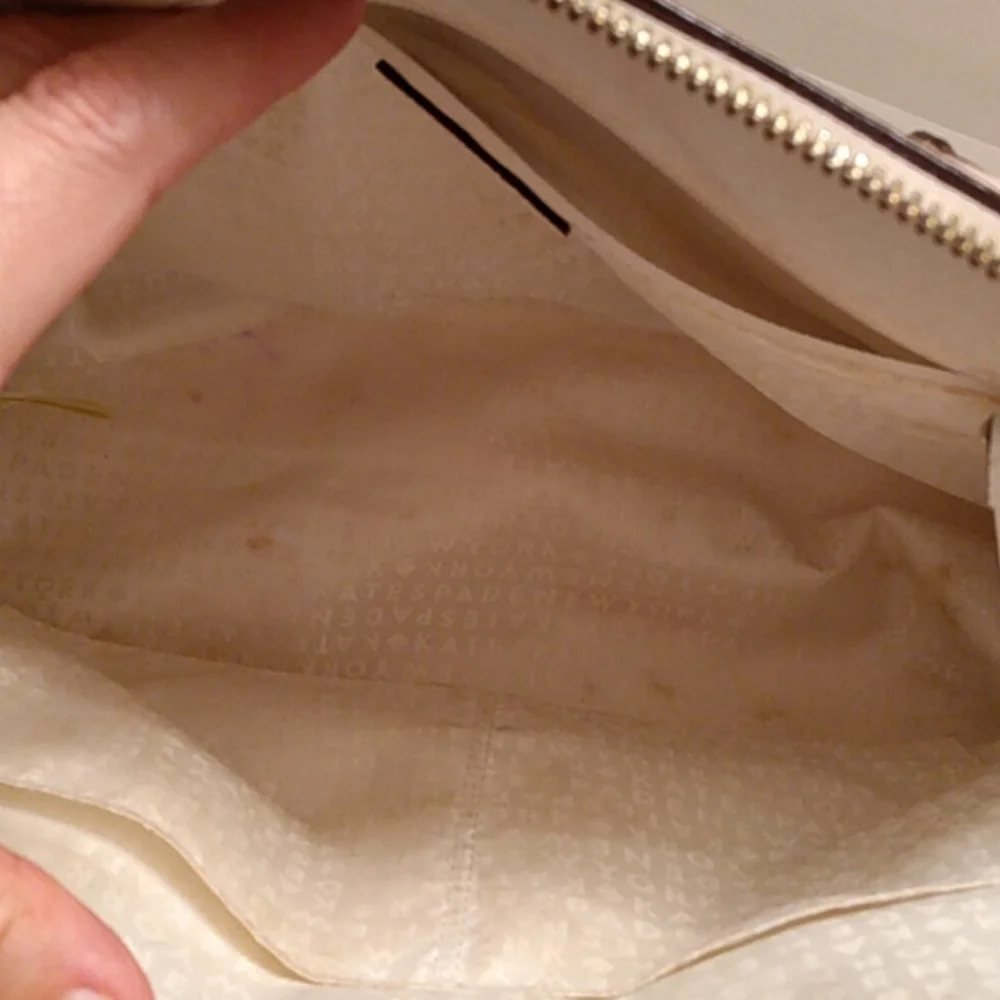 Kate Spade Grove Street Leather “Carli” Dome Satchel Bag Purse